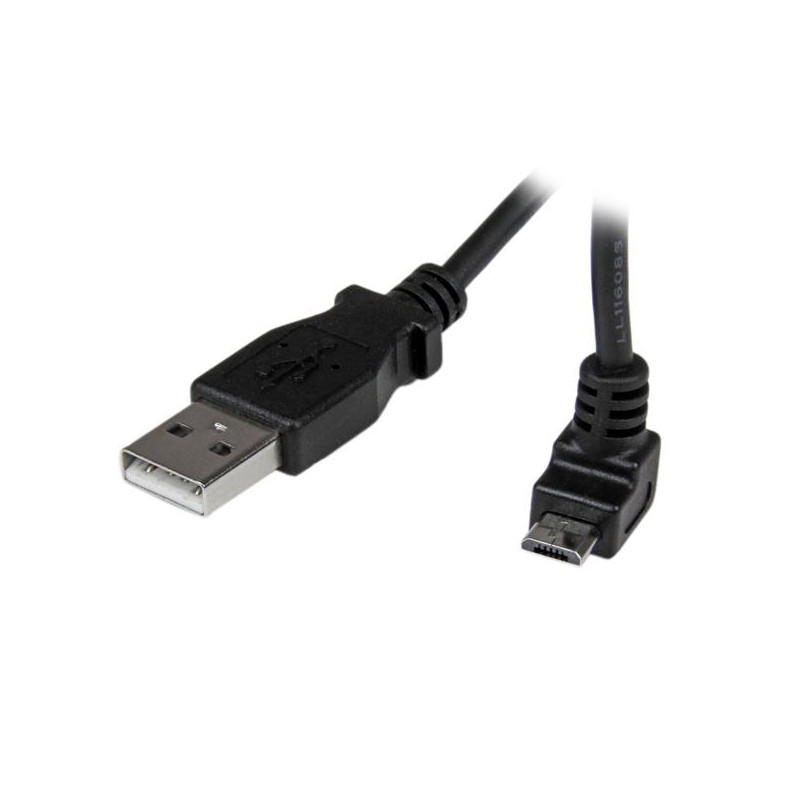 1m USB to Up Angle Micro USB Cable
