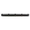 19" UTP Cat.6 patch panel, 24