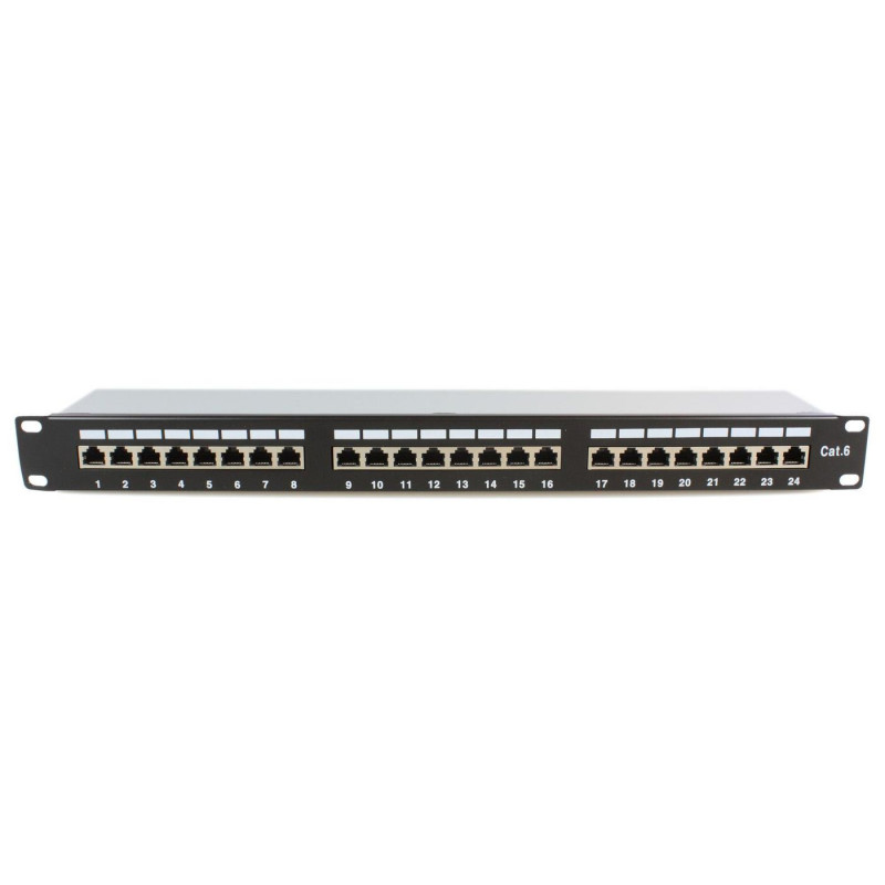 19" FTP. 6 patch panel