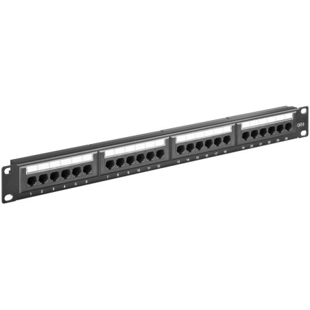 CAT6 24 port 19" Patch Panel,