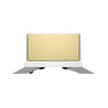 HP Clr LaserJet Yellow Stge Stand