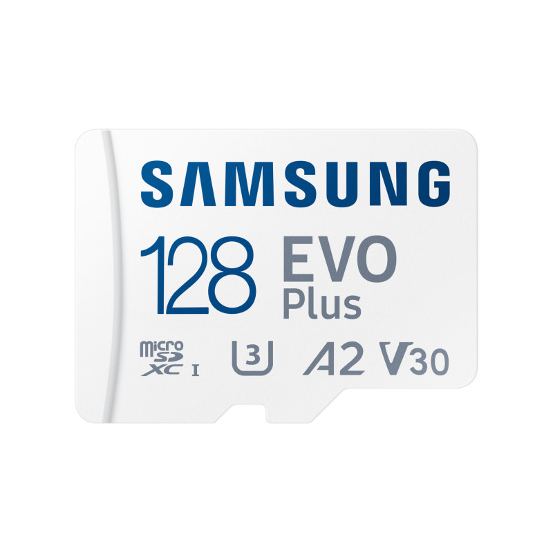 Micro SD EVO PLUS 2023 128GB+SD Adapter