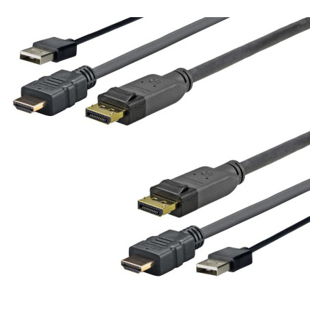 Pro HDMI+USB+DisplayPort 1