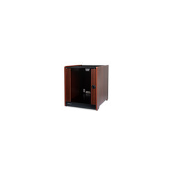 12U Office Server Cabinet w/Wood Finish
