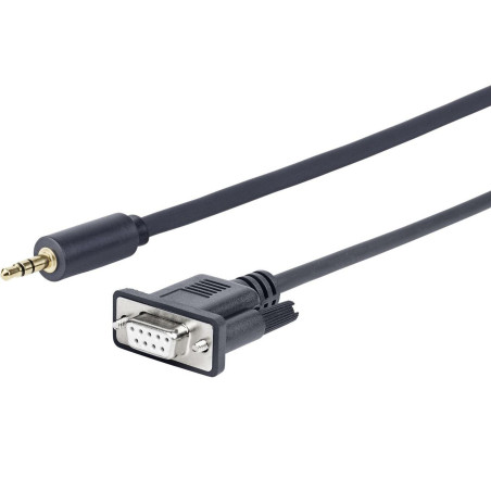 3.5MM - D-Sub9 M-F 25 Meter