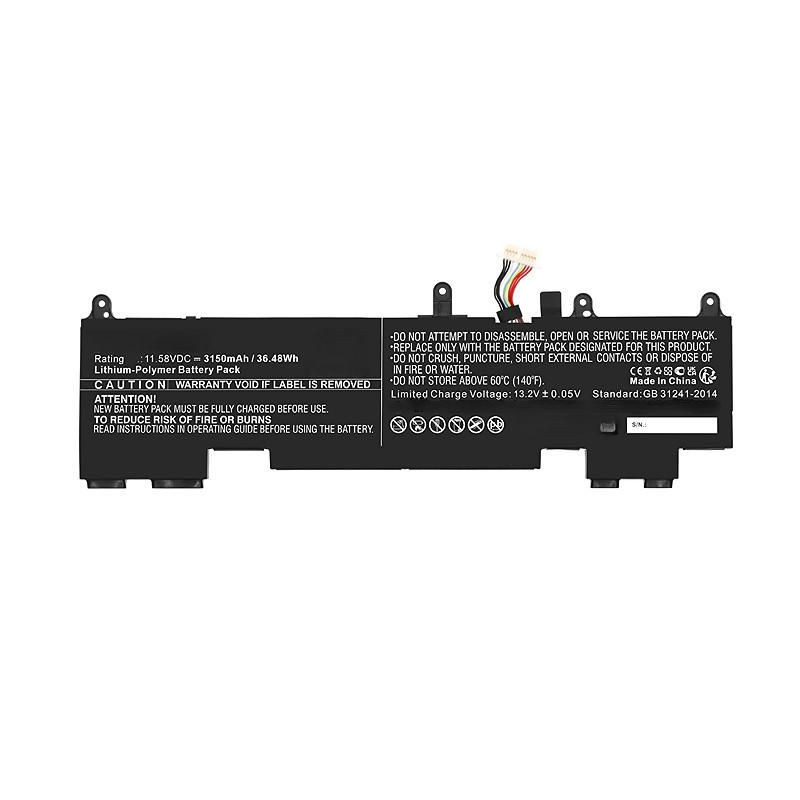 Laptop Battery for HP 36.48Wh