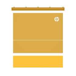 HP CLJ X579 Yellow Color Panel Kit