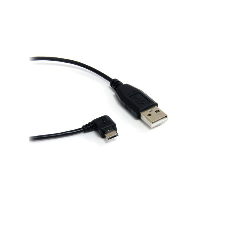 3ft USB to Right Angle Micro USB Cable