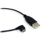 3ft USB to Right Angle Micro USB Cable