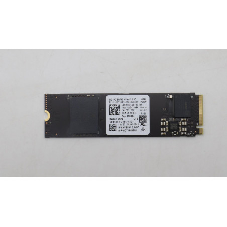 256GB M.2 NVMe SSD with PCIe