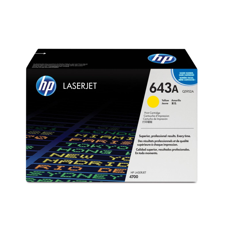 Toner Yellow Color 4700