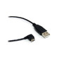 3ft USB to Right Angle Micro USB Cable