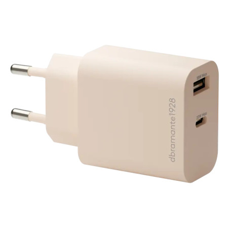 EU Wall Charger USB-C 20W+USB-A 18W BGE