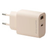 EU Wall Charger USB-C 20W+USB-A 18W BGE