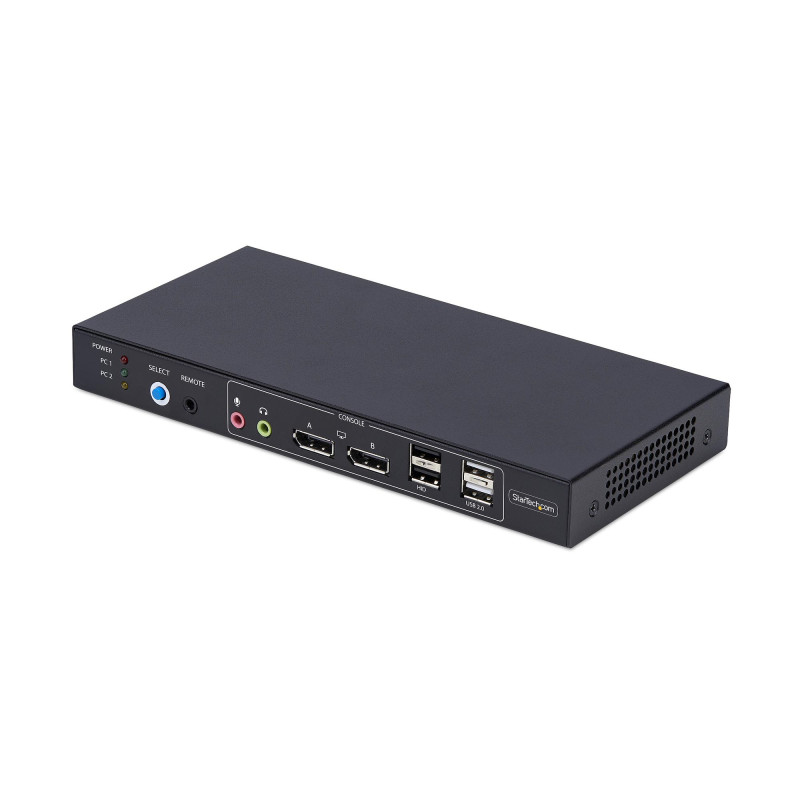 2-Port Dual-Monitor DisplayPort KVM