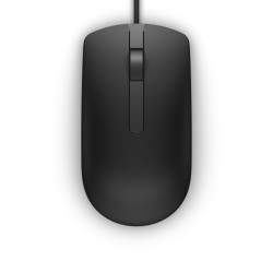 Dell Optical Mouse-MS116 - Black