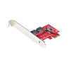 SATA PCIe Card 2 Ports 6Gbps Non-RAID