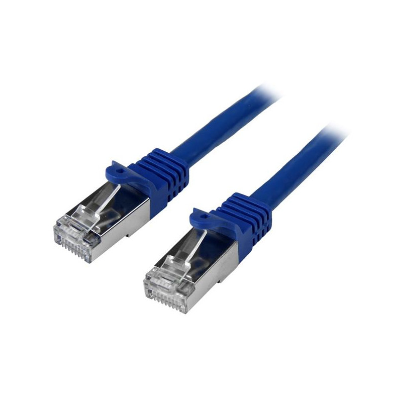 0.5m Cat6 SFTP Patch Cable - Blue