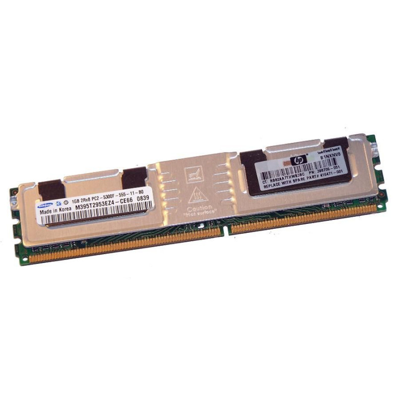 1GB (1X1G) PC2-5300 FBD