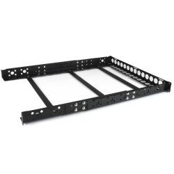 1U Fixed 19" Universal Server Rack Rails