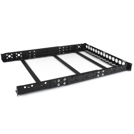 1U Fixed 19" Universal Server Rack Rails