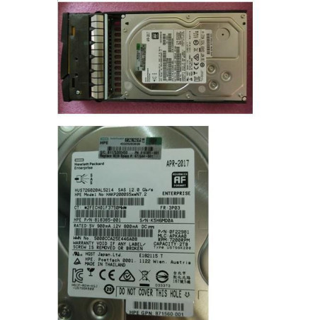 2TB HDD SAS 7.2K LFF SS7000