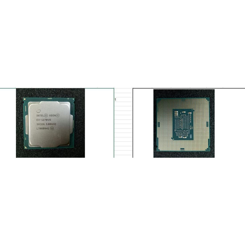 Intel Xeon E3-1270 v6 4-Core