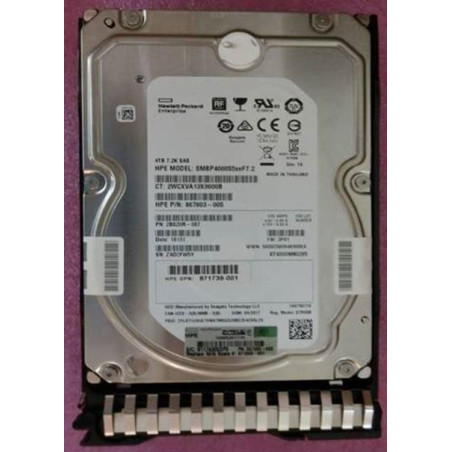 DRV 4TB HDD SAS 6G 7.2K