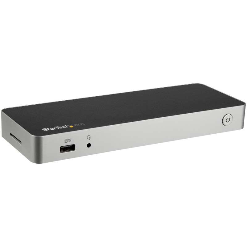 Dual Monitor USB C Dock - 60W PD - SD