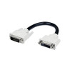 6in DVI-D Dual Link Port Saver Cable M/F