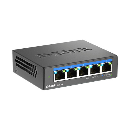5 Port Unmanaged Switch with 5 x 10/100