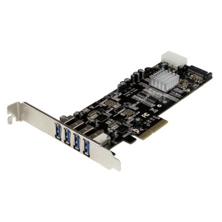 4 Port PCIe USB 3.0 Card w/2 Channels