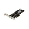 4 Port PCIe USB 3.0 Card w/2 Channels