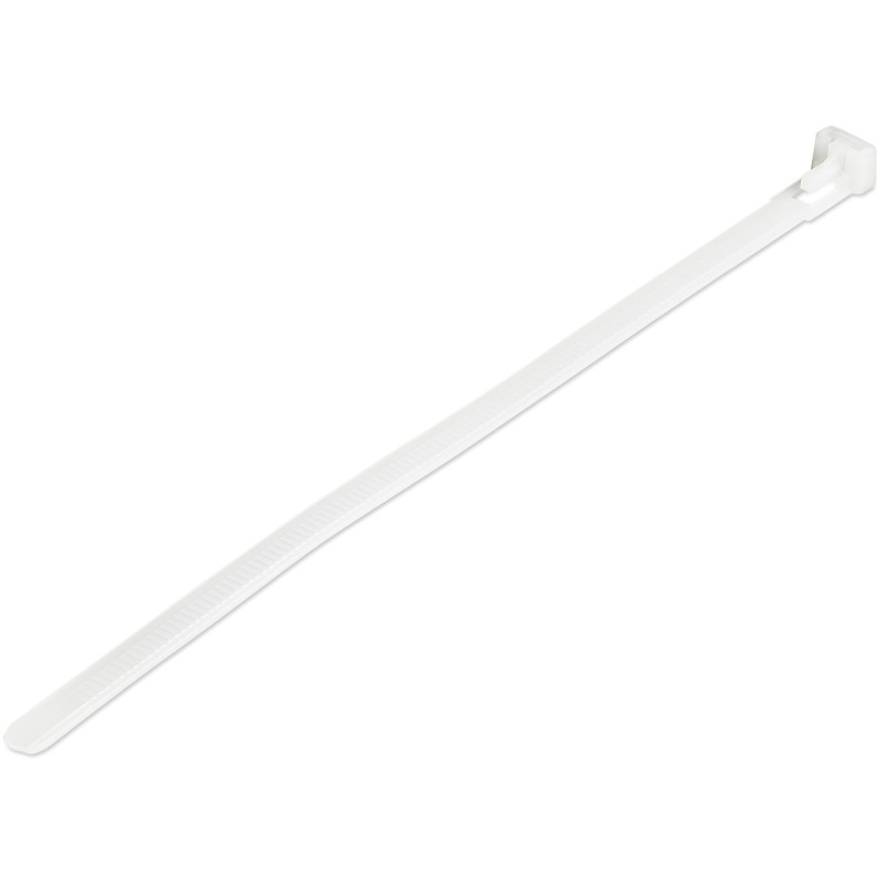 8" Reusable Cable Ties Nylon 100 Pack