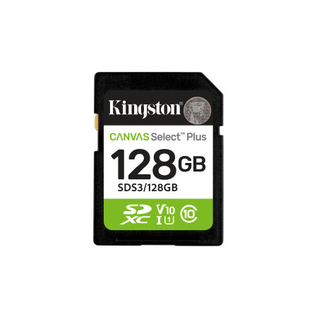 128GB SDXC Canvas Select Plus UHS-I U1