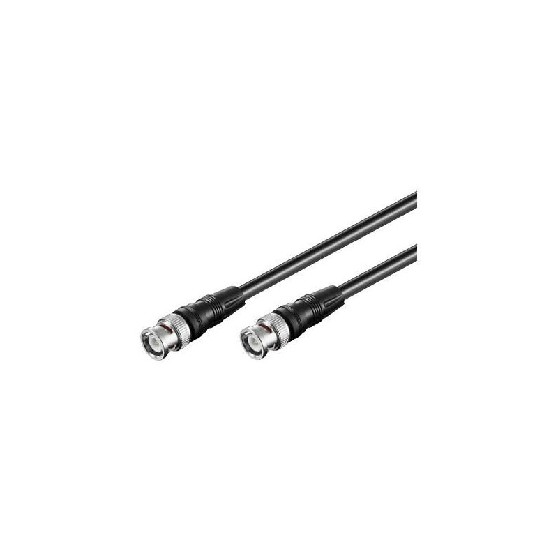 BNC Cable, RG59, 2m, Black