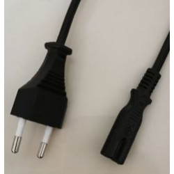 Power Cord EU Type C - C7, 2m