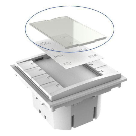 Plexiglass plate as sparepart