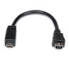15cm Micro USB to Mini USB Adapter M/F
