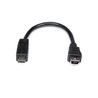 15cm Micro USB to Mini USB Adapter M/F
