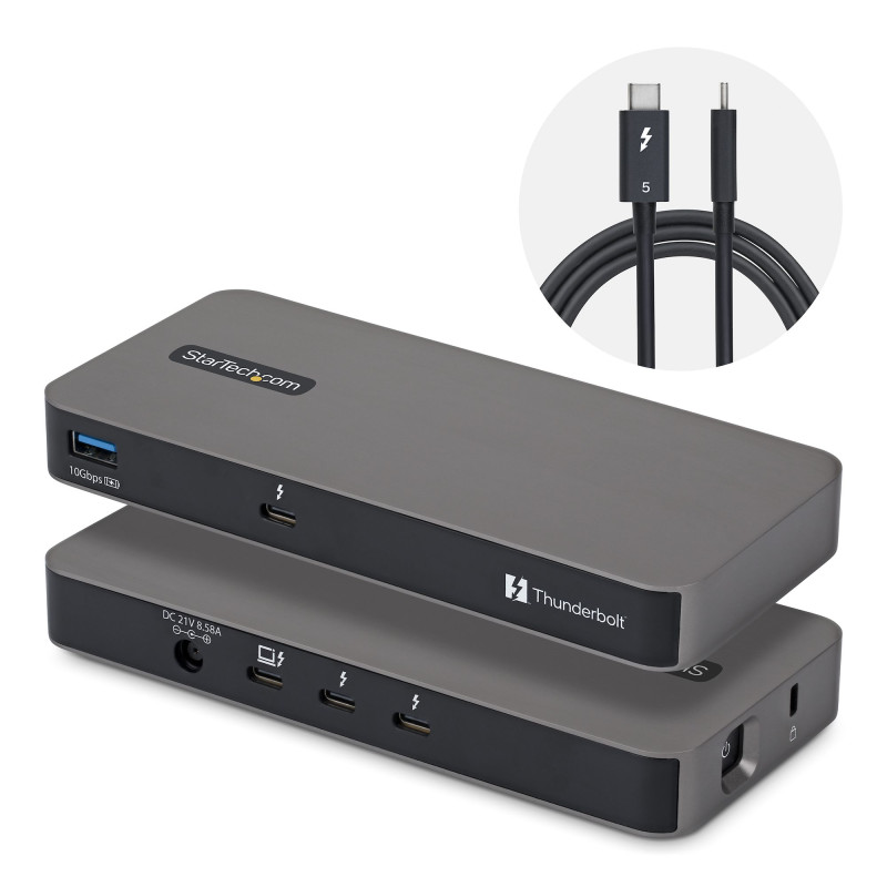4-Port TB5 Hub w/Thunderbolt Share KVM