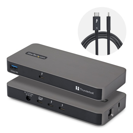 4-Port TB5 Hub w/Thunderbolt Share KVM