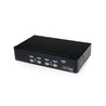 4 Port VGA USB KVM Switch with Hub
