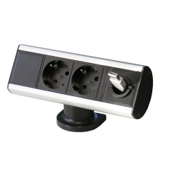 Smartline Desk Alu/Black