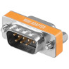Mini Gender DB9 M/F Null Modem