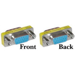 Mini Gender HD15 F/F VGA-VGA