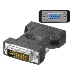 Adapter DVI-I 24+5 - HD15 M-F