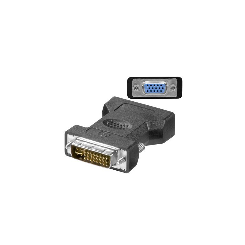 Adapter DVI-I 24+5 - HD15 M-F