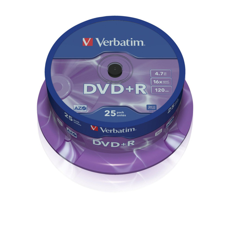 DVD+R 16X 4.7GB Branded