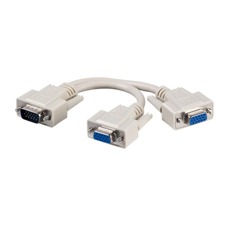 VGA Y-splitter 1 to 2, passive